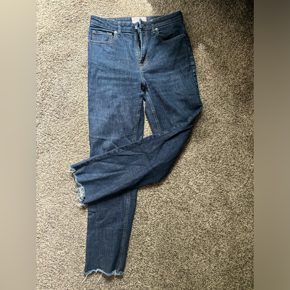 Everlane High Rise Straight Jeans